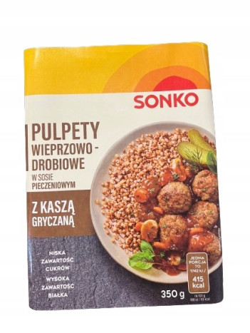Sonko-Pulpety-wieprzowo-drobiowe-w-sosie-pieczeniowym-z-kasza-350-g-EAN-GTIN-5902180270134