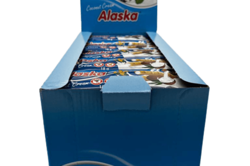 Alaska Rurki Kukurydziane 18g- Kokos 