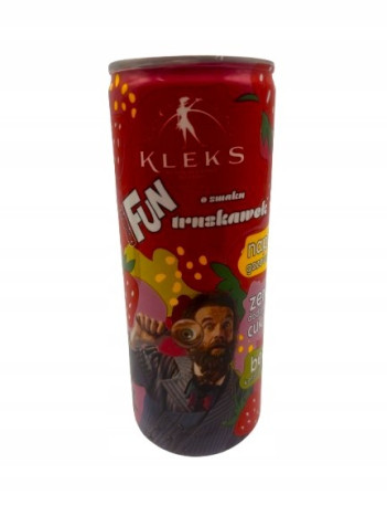 Original-Fun-Kleks-napoj-gazowany-o-smaku-truskawkowym-250ml-EAN-GTIN-5905940401014